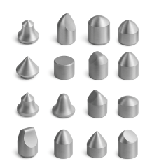 Grade YG8X / YG15 Tungsten Carbide Buttons & Cutters & Inserts | HRC 88-92 Hardness, ±0.005mm Tolerance for CNC Machining & Rock Drilling