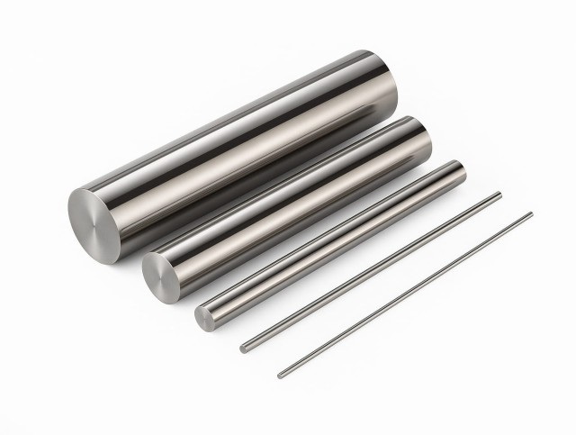 Pure Tungsten Rod & Round, W99.95% High Density 19.3g/cm³ | Custom Sizes ASTM B760