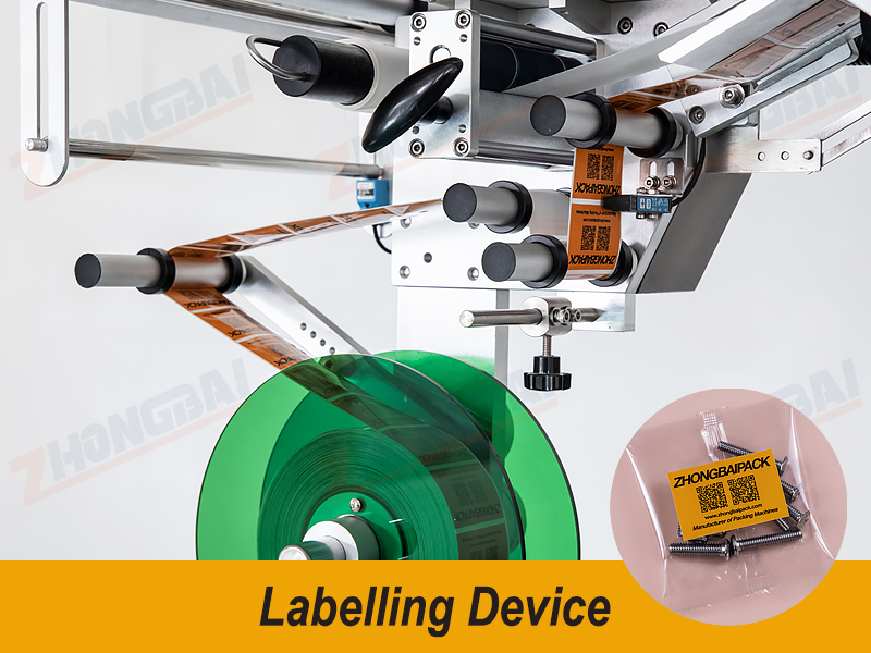 Máquina empacadora de herrajes para muebles