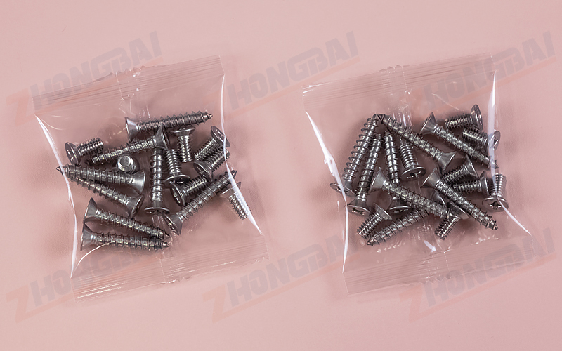 Máquina empacadora de pernos para muebles