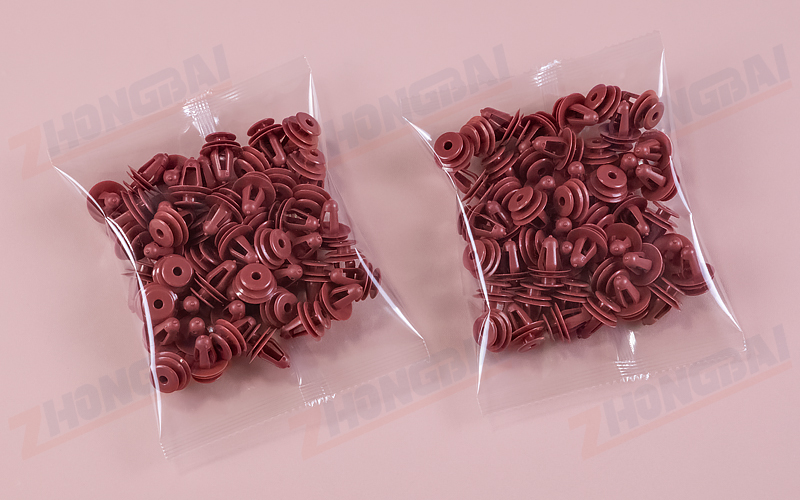 Máquina envasadora de piezas pequeñas de goma