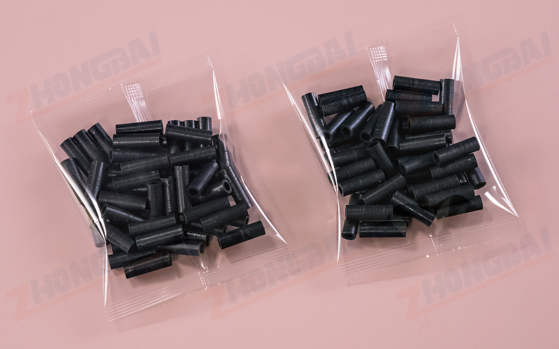 Máquina envasadora de piezas de goma