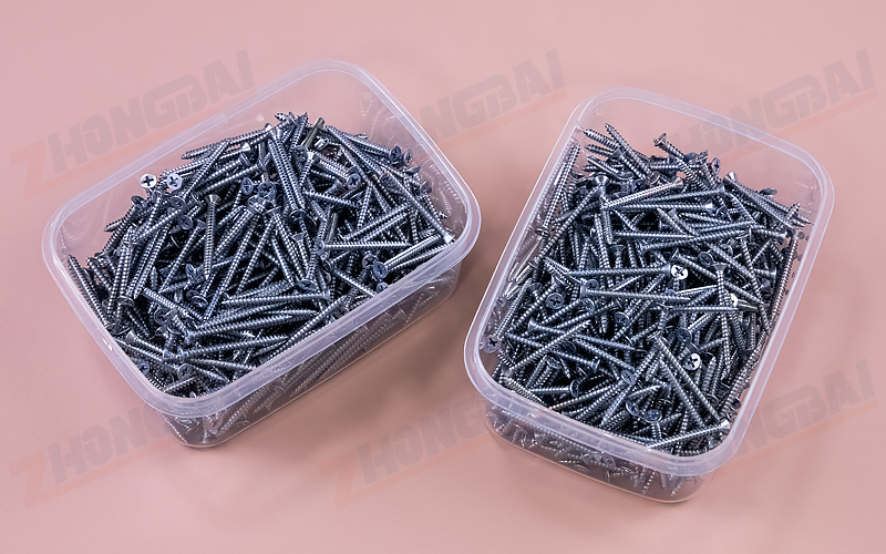 Máquina empacadora de tornillos en cajas