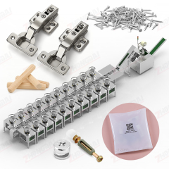 Máquina envasadora de herrajes para muebles