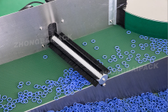 Máquina contadora y envasadora de junta tórica