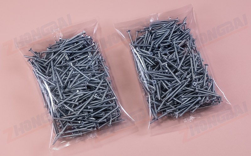 Máquina pesadora y envasadora de fijaciones