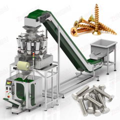 Máquina pesadora y envasadora de fijaciones