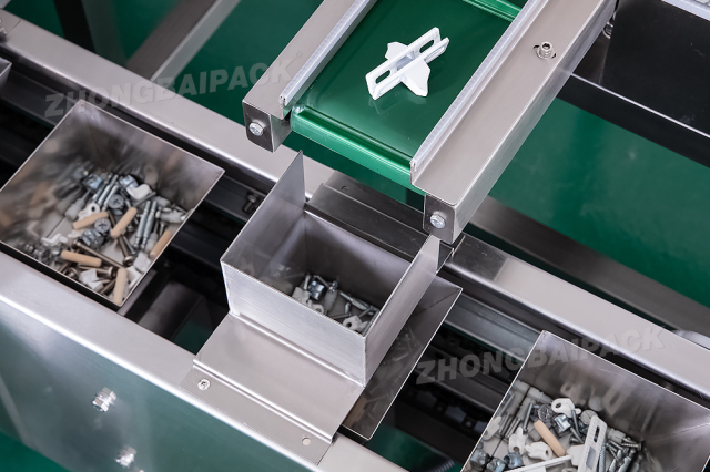 Máquina empacadora de accesorios para gabinetes de cocina