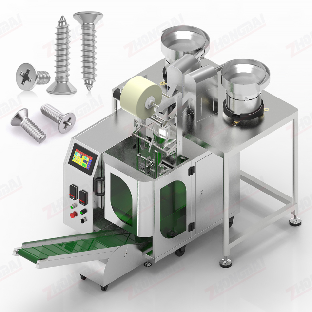 Maszyna pakująca zestawy wkrętów