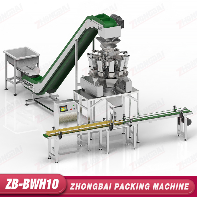 Box Filling Packing Machine with Multi-head Combination Weigher