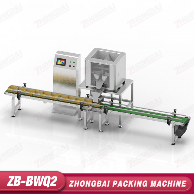 Box Filling Packing Machine with Two Heads Electronic Weighing System