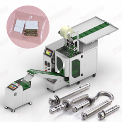 Máquina envasadora de componentes ferreteros