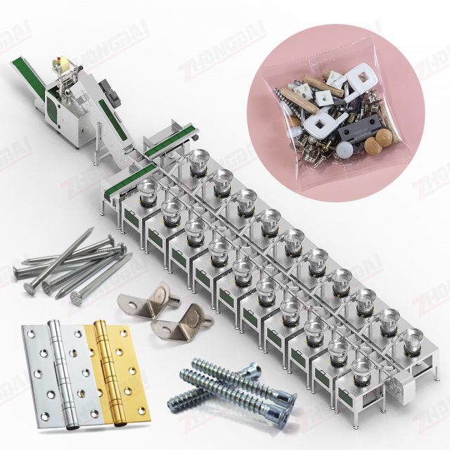 Máquina empacadora de accesorios de ferretería