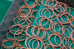 Máquina contadora y envasadora de junta tórica de goma de alta velocidad