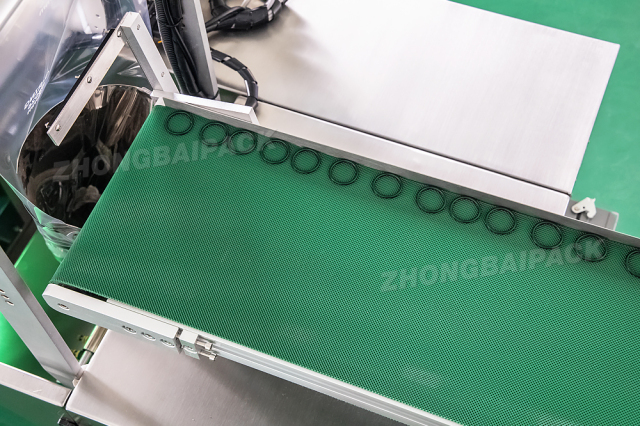 Máquina contadora y envasadora de junta tórica de goma de alta velocidad