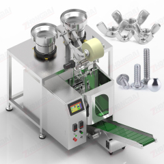 screw and wing nut packing machine