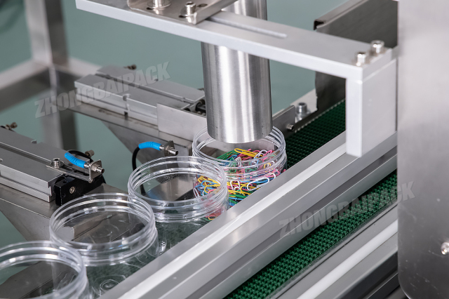 Box Filling Packing Machine with Two Heads Electronic Weighing System