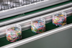 Box Filling Packing Machine with Two Heads Electronic Weighing System