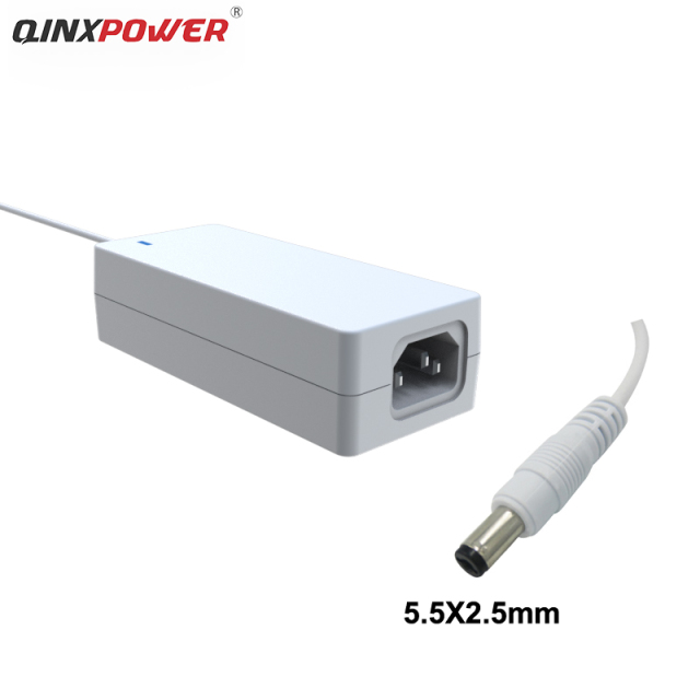 12V 6A 72W Switching Power Supply | QINXPOWER White Desktop Adapter UL CE FCC