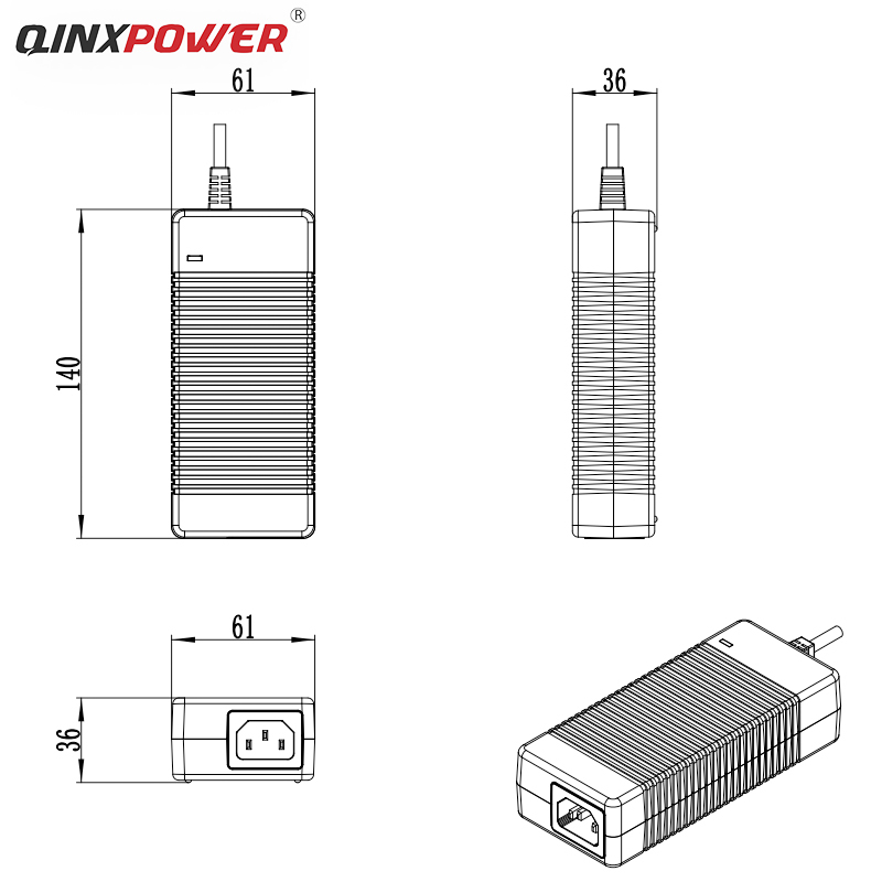 12V-8A-96W-Power-Supply-product-size