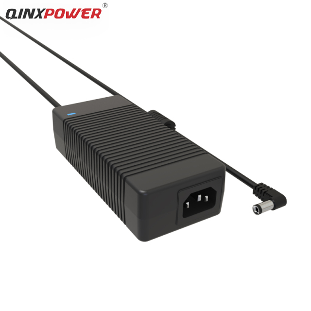 12V-8A-96W-Power-Supply-for-Camera-Right-Angle-Connector