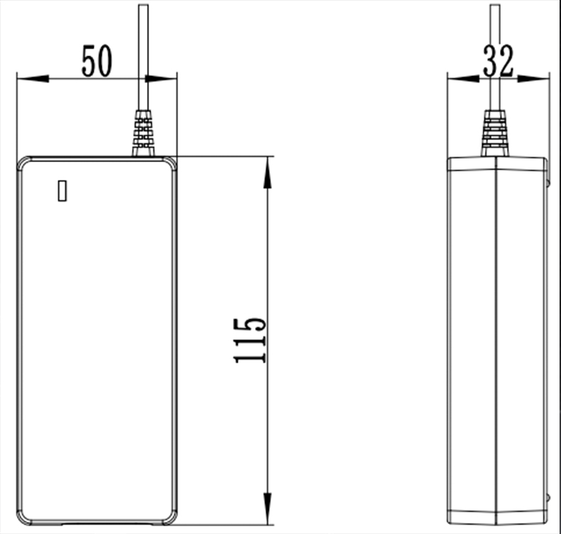 58.4W 14.6V 4A LiFePO4 Battery Charger with Anderson Connector | QINXPOWER®