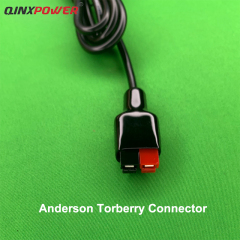 62.78W 14.6V 4.3A LiFePO4 Battery Charger with Anderson Connector | QINXPOWER®
