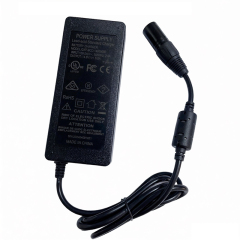 73W 14.6V 5A Lead-Acid Battery Charger with 3-Pin XLR Connector | QINXPOWER®