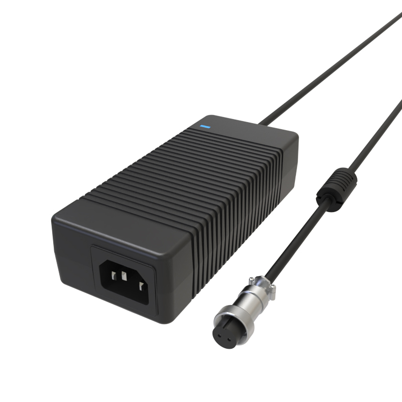 12V-8A-Adapter-with-Aviation-3-pin-female-Connector