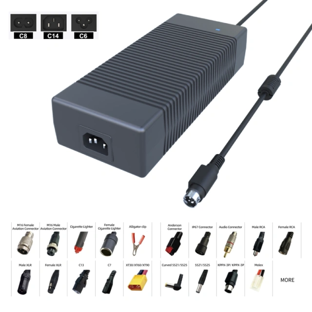 Desktop 320W 32V 10A AC DC Adapter with PFC | Guangdong QINX Factory
