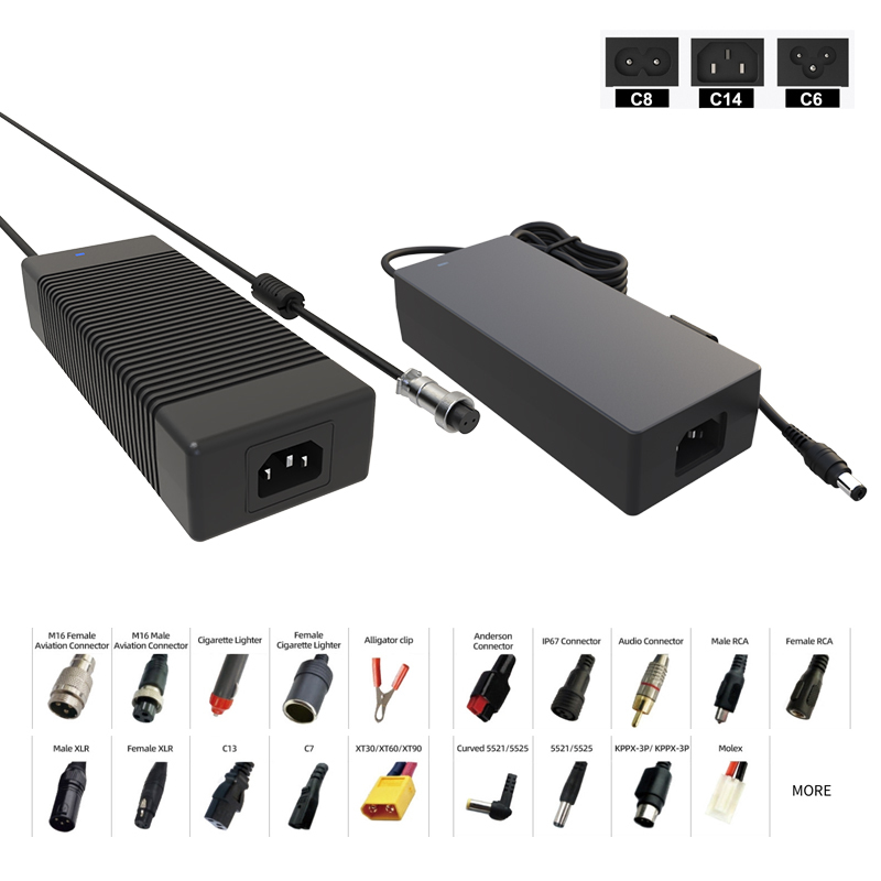 Desktop 240W 30V 8A AC DC Power Adapter with various dc connectors | Guangdong QINX