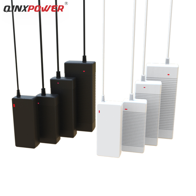 25.55V LiFePO4 Battery Charger | QINXPOWER Advanced Desktop Charging Solution