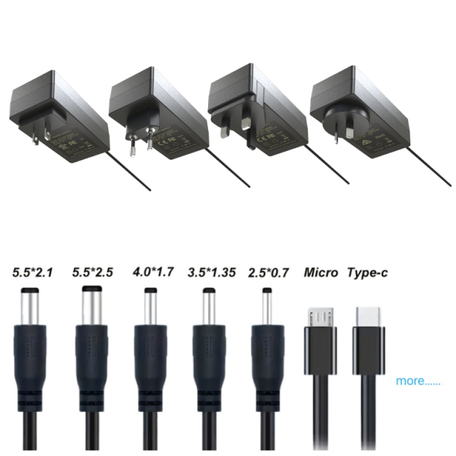 12V Wall Plug Power Adapter Manufacturer | 1W-60W AC DC Adapter Factory China