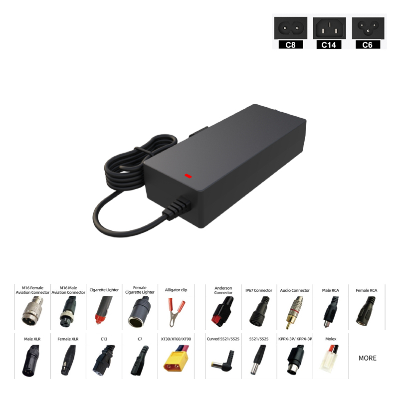 29.4V 6.5A 191.1W Li-ion Battery Charger for 7S Battery Packs