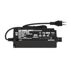 12V 8A 96W IP67 Power Supply with EU Plug