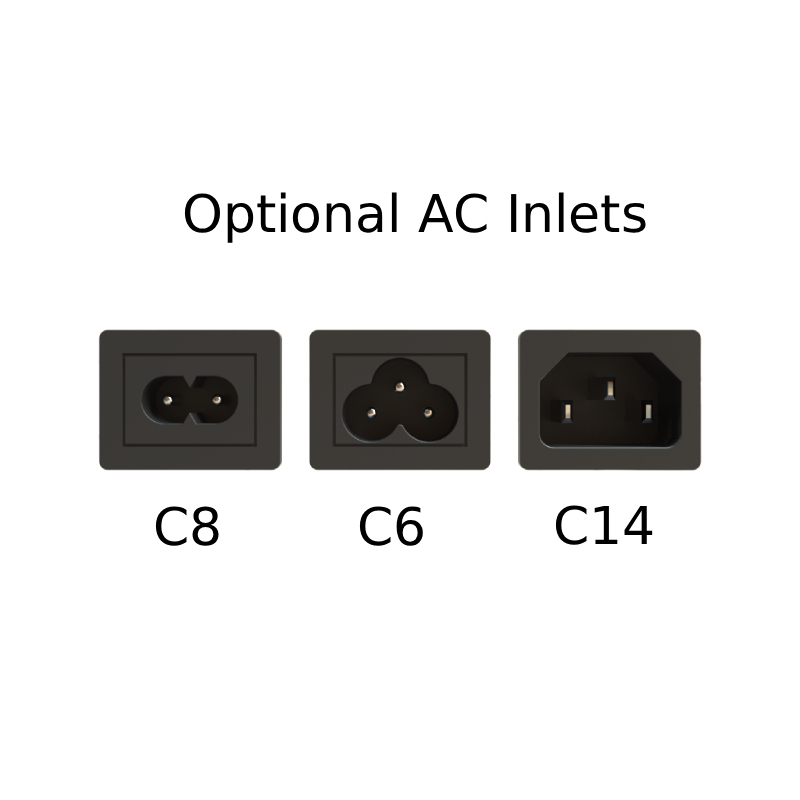 12V 3A 36W Switching Power Supply AC inlets
