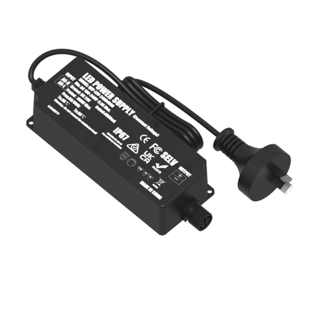 24V 4A 96W IP67 Power Supply with AU Plug