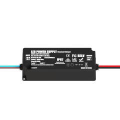 24V 4A 96W IP67 Power Supply with Dual Hardwired Leads