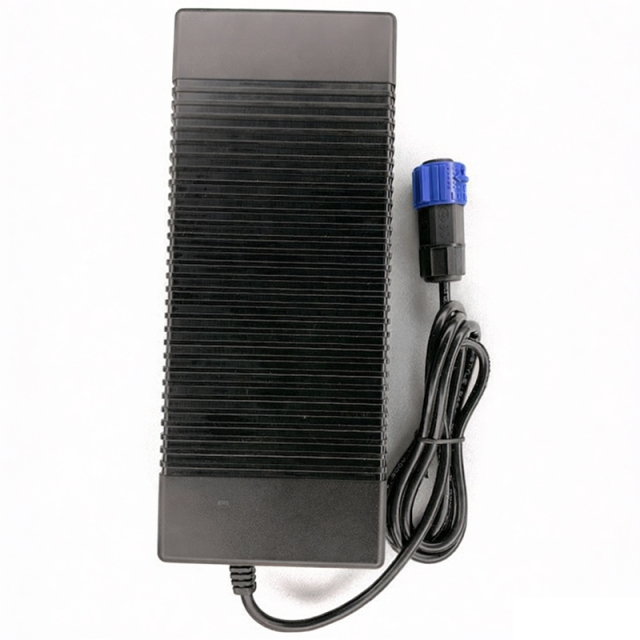 54.6V 7A 382.2W 13S Lithium Battery Charger with M19 3PIN+3PIN waterproof DC connector