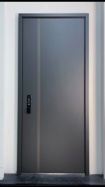 5D Face Recognition Anti-theft Intelligent Zinc Alloy Entry Door
