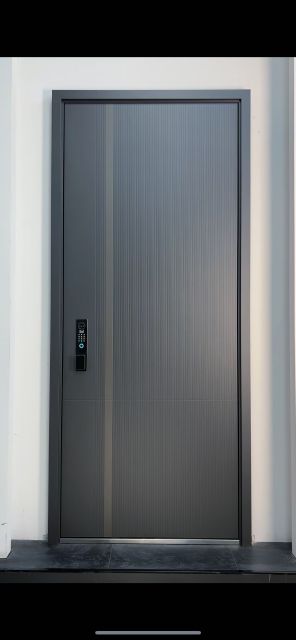 5D Face Recognition Anti-theft Intelligent Zinc Alloy Entry Door