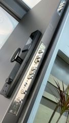 5D Face Recognition Anti-theft Intelligent Zinc Alloy Entry Door