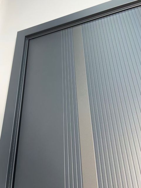 5D Face Recognition Anti-theft Intelligent Zinc Alloy Entry Door