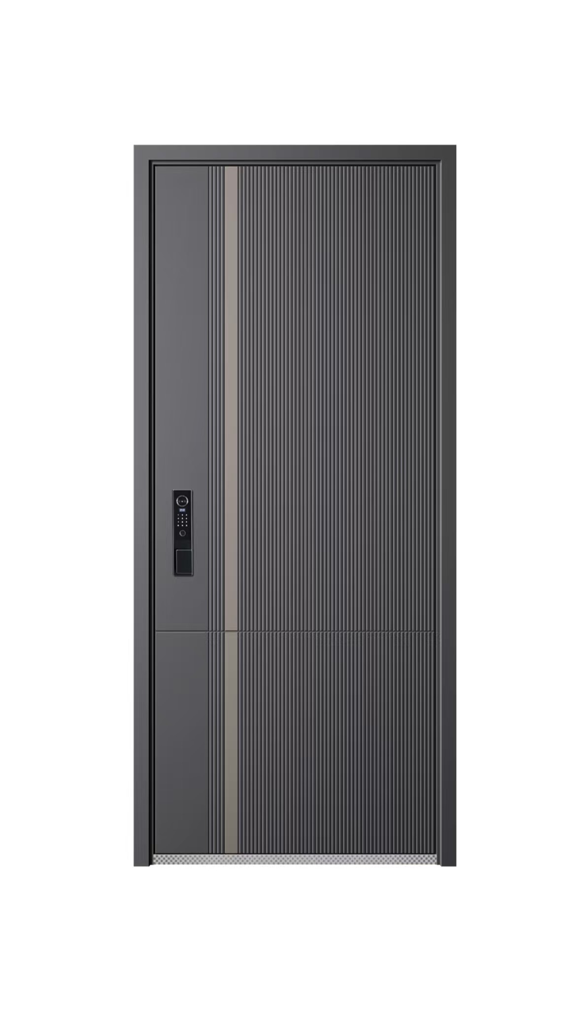 5D Face Recognition Anti-theft Intelligent Zinc Alloy Entry Door