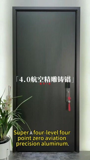 4.0 Precision Cast Aluminum Security Door