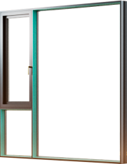 Anti-airtight double tempered 3C glass outward-opening system soundproof window