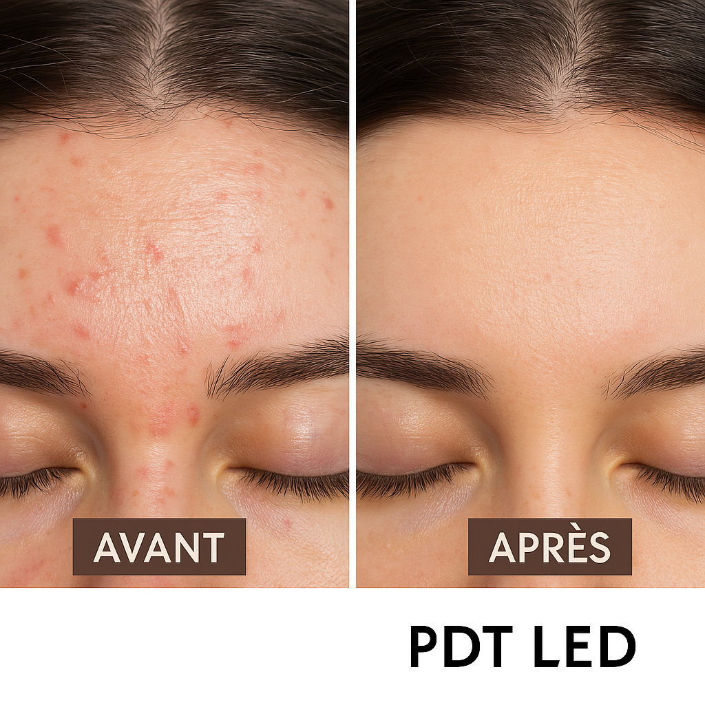 Appareil de photothérapie LED PDT professionnel pour soins du visage