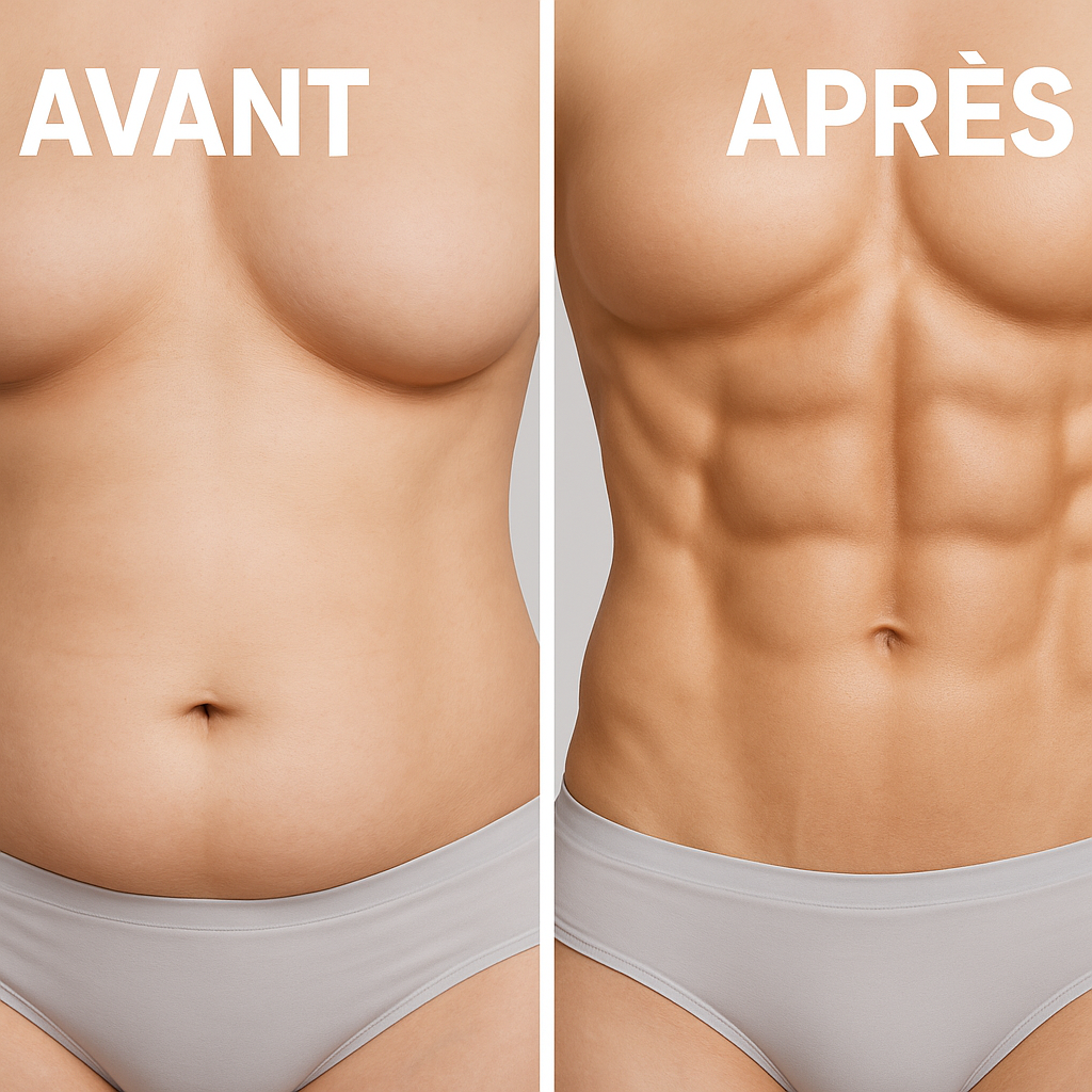 machine pour développer les abdos sans effort ni chirurgie
