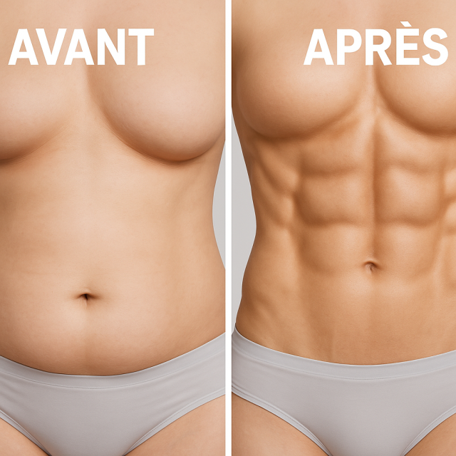 machine pour développer les abdos sans effort ni chirurgie