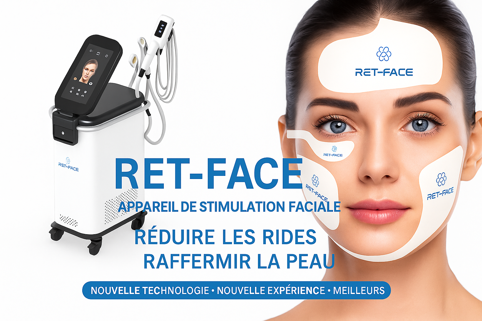 machine stimulation musculaire visage